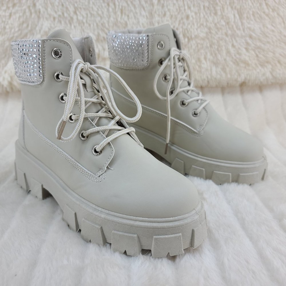 Cape Robbin Luciana Ankle Combat Boot